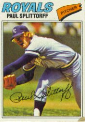1977 Topps Baseball Cards      534     Paul Splittorff